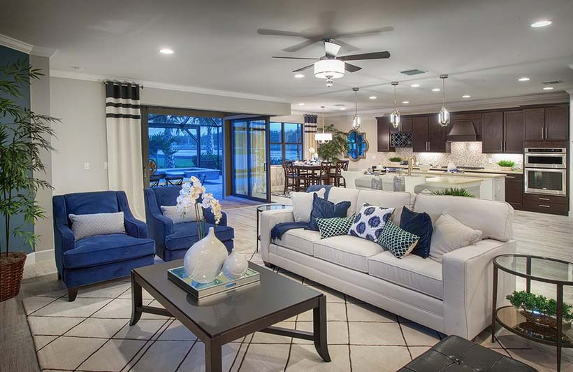 Infinity Model Home in Camden Square, Fort Myers, by Pulte